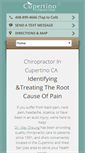 Mobile Screenshot of cupertinochiropracticcenter.com